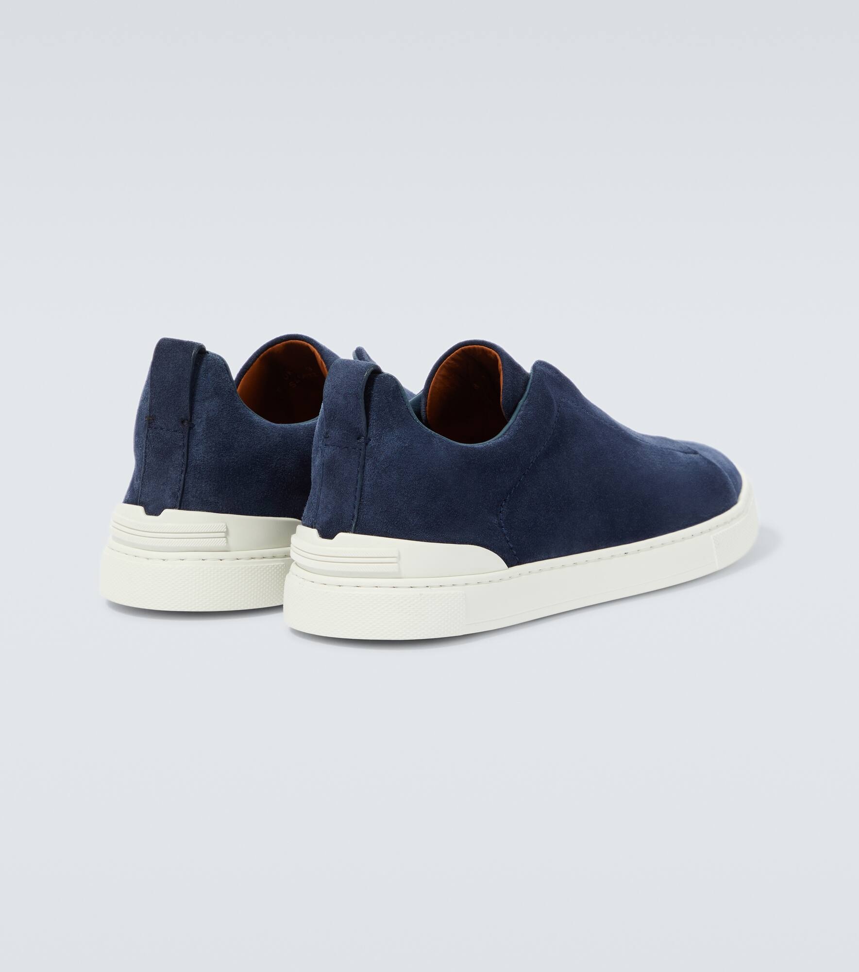 Triple Stitch suede sneakers - 6