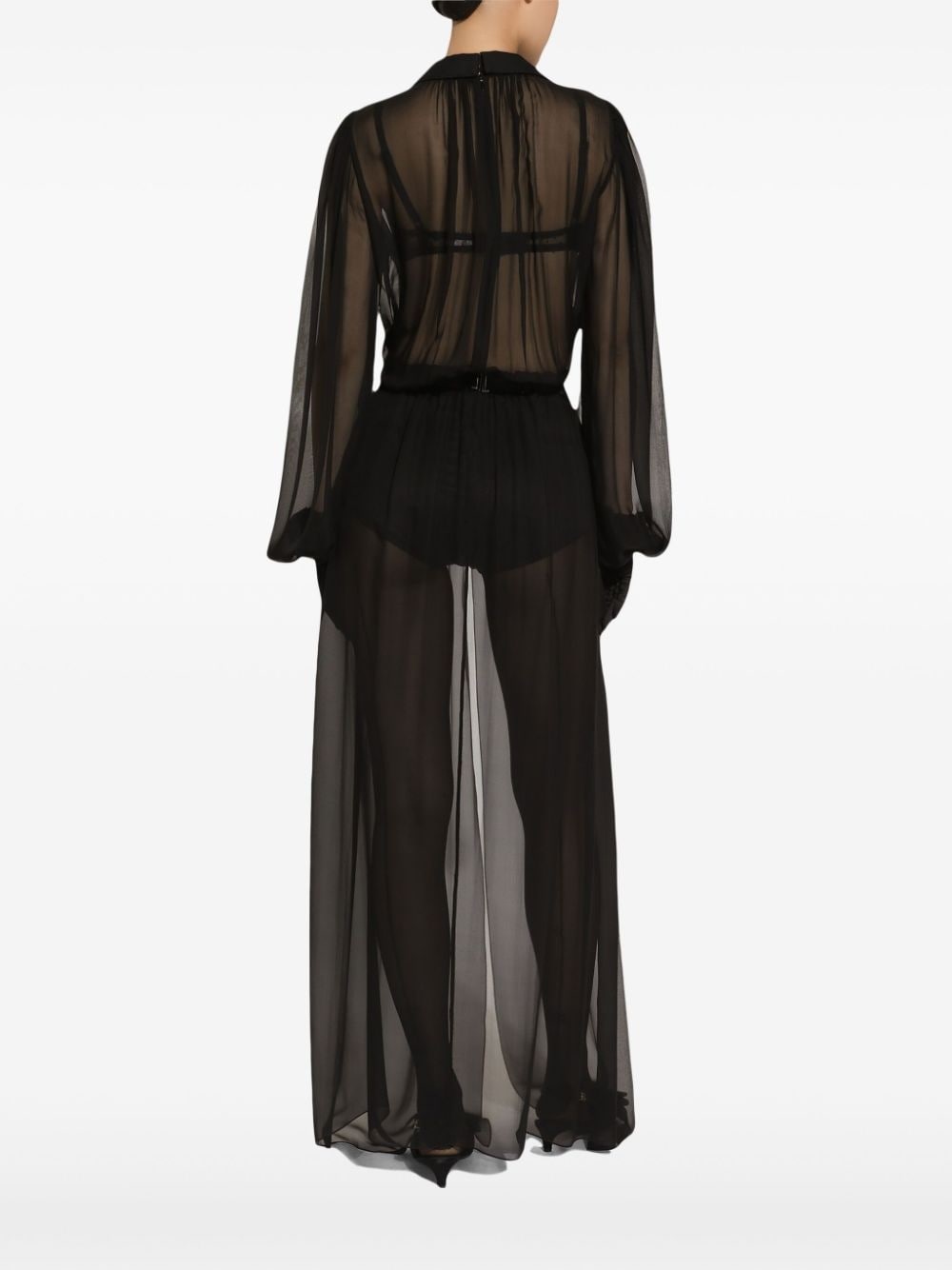 chiffon dress - 4