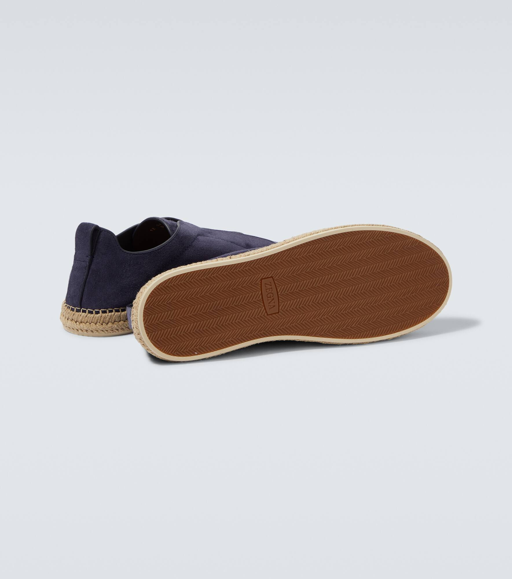 Triple Stitch suede espadrilles - 7