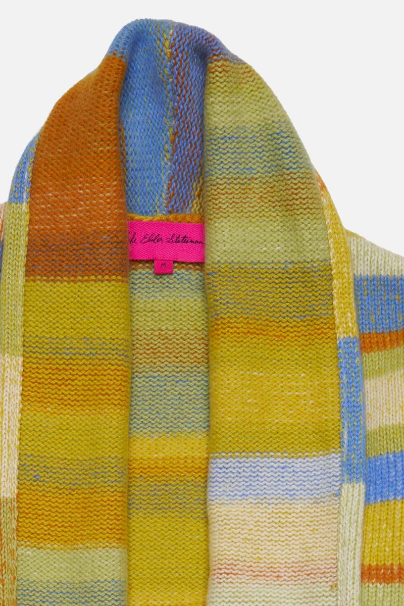 The Elder Statesman STRIPE ITALY SMOKING JACKET outlook