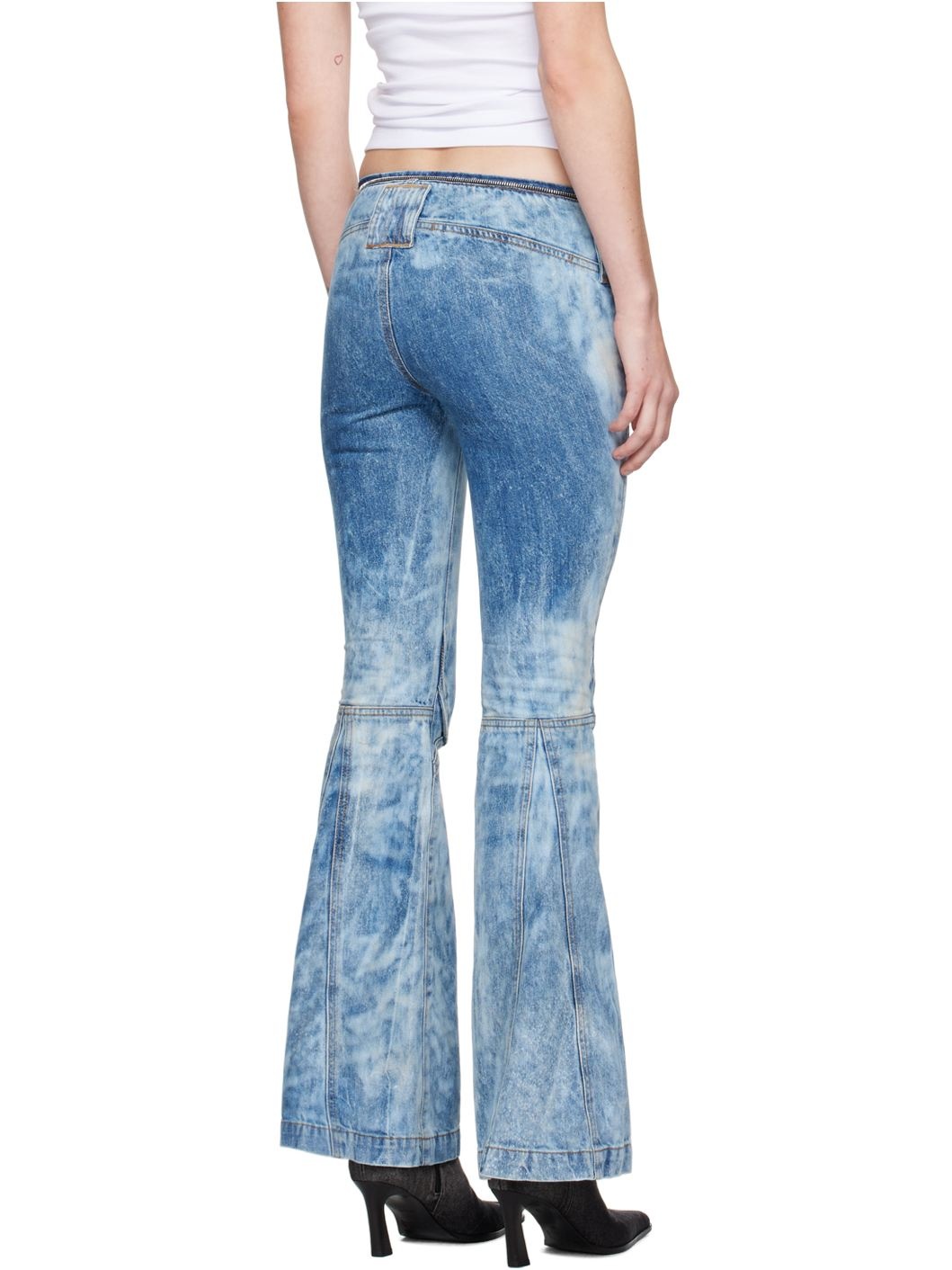 Blue Straight D-Gen 0pgam Jeans - 3