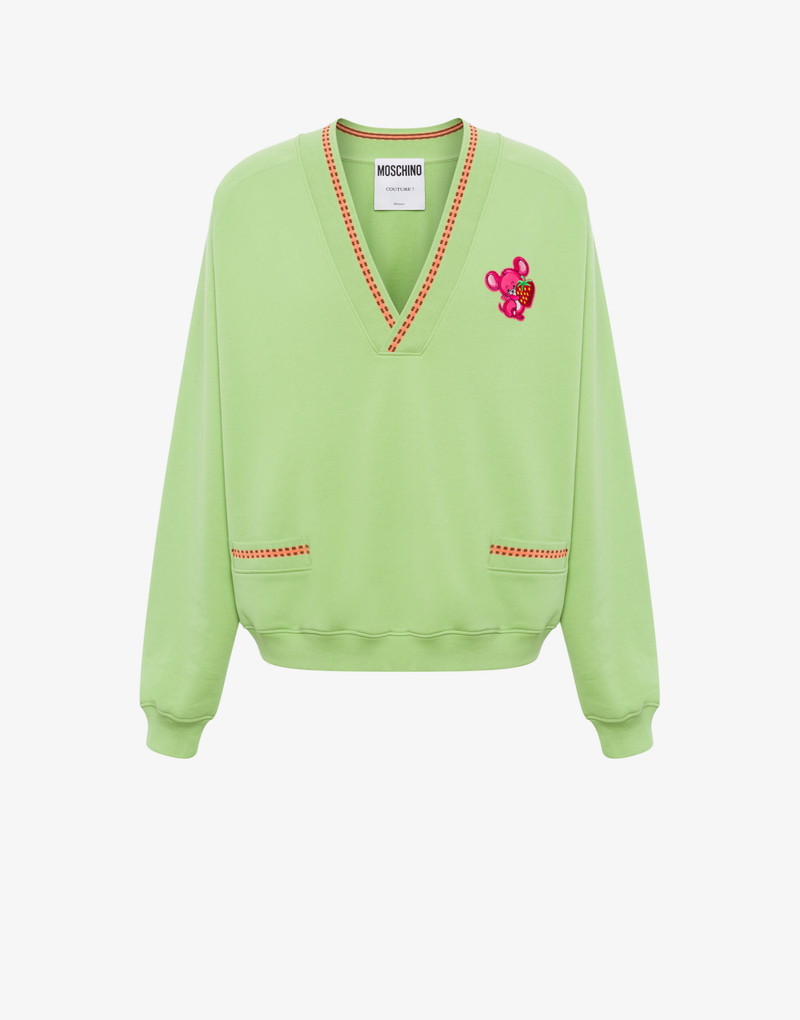 ILLUSTRATED ANIMALS ORGANIC COTTON SWEATSHIRT 1