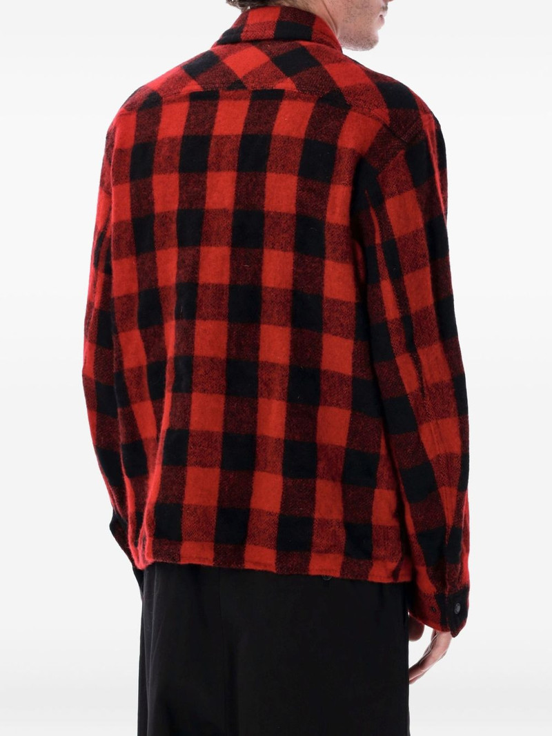 Junya Watanabe MAN checked zip-up jacket outlook