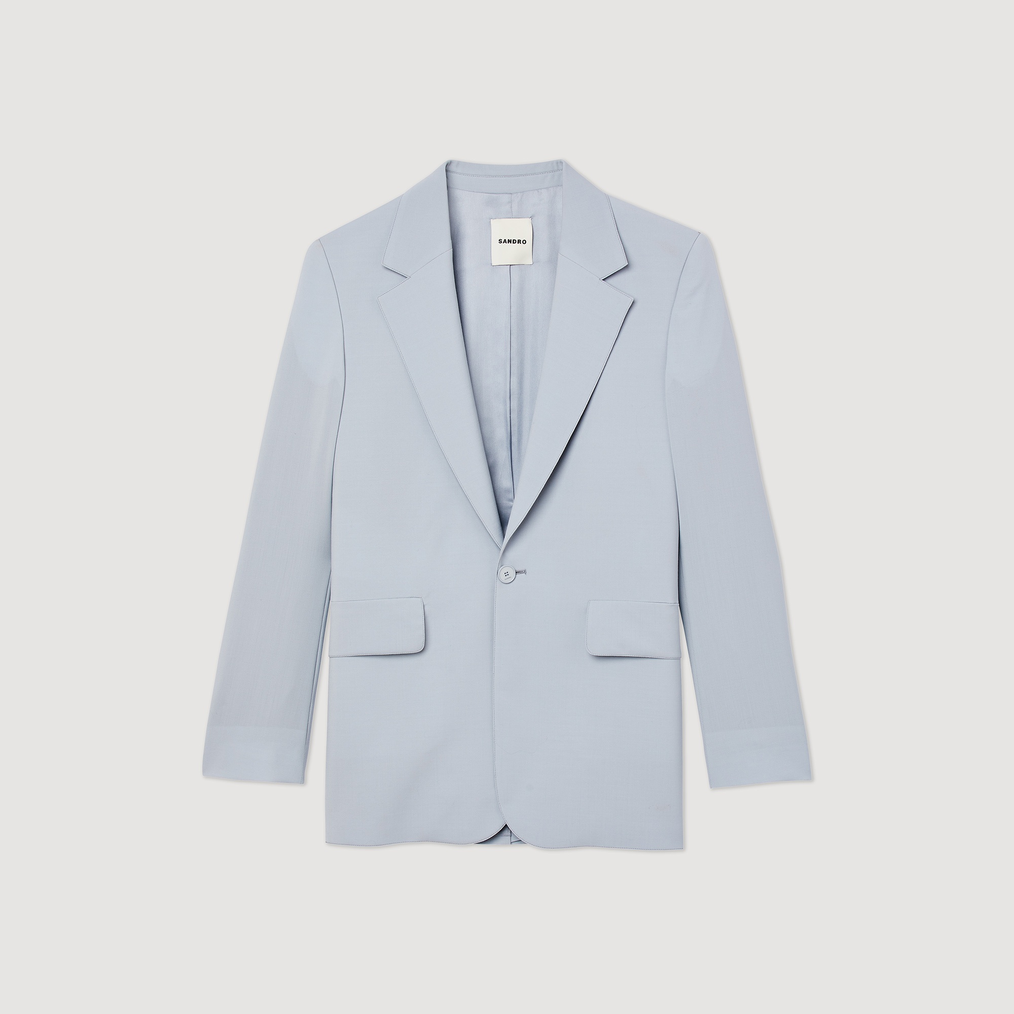 Virgin wool suit jacket - 1