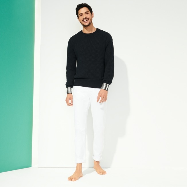 Men Crew Neck Sweater Solid - 6