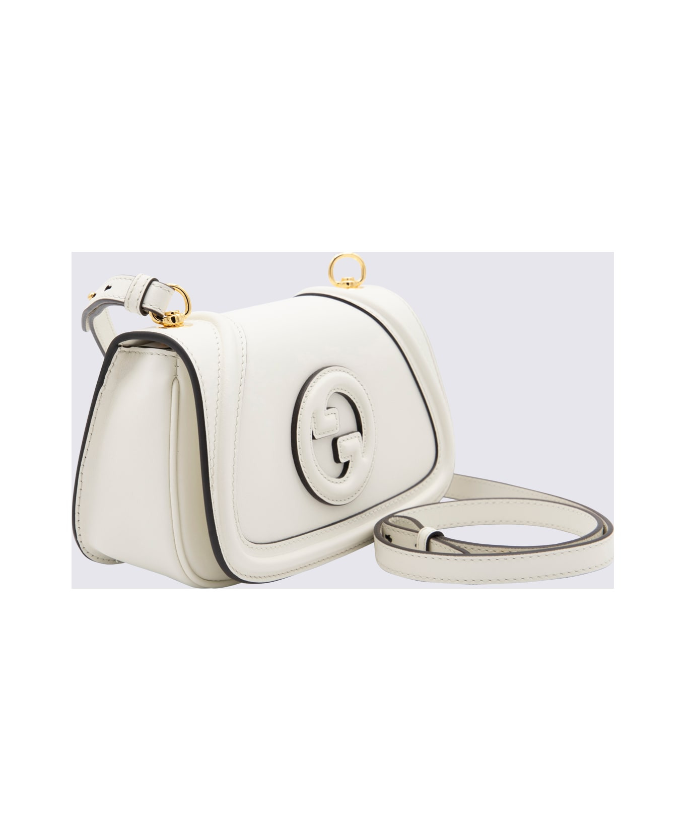 White Leather Blondie Shoulder Bag - 2