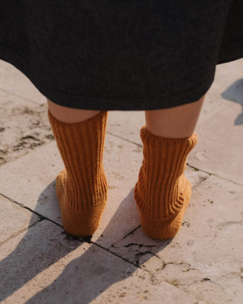 Mea Socks - Recycled Wool Rib 3