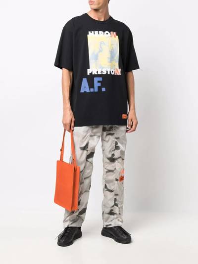 Heron Preston graphic-print cotton T-shirt outlook