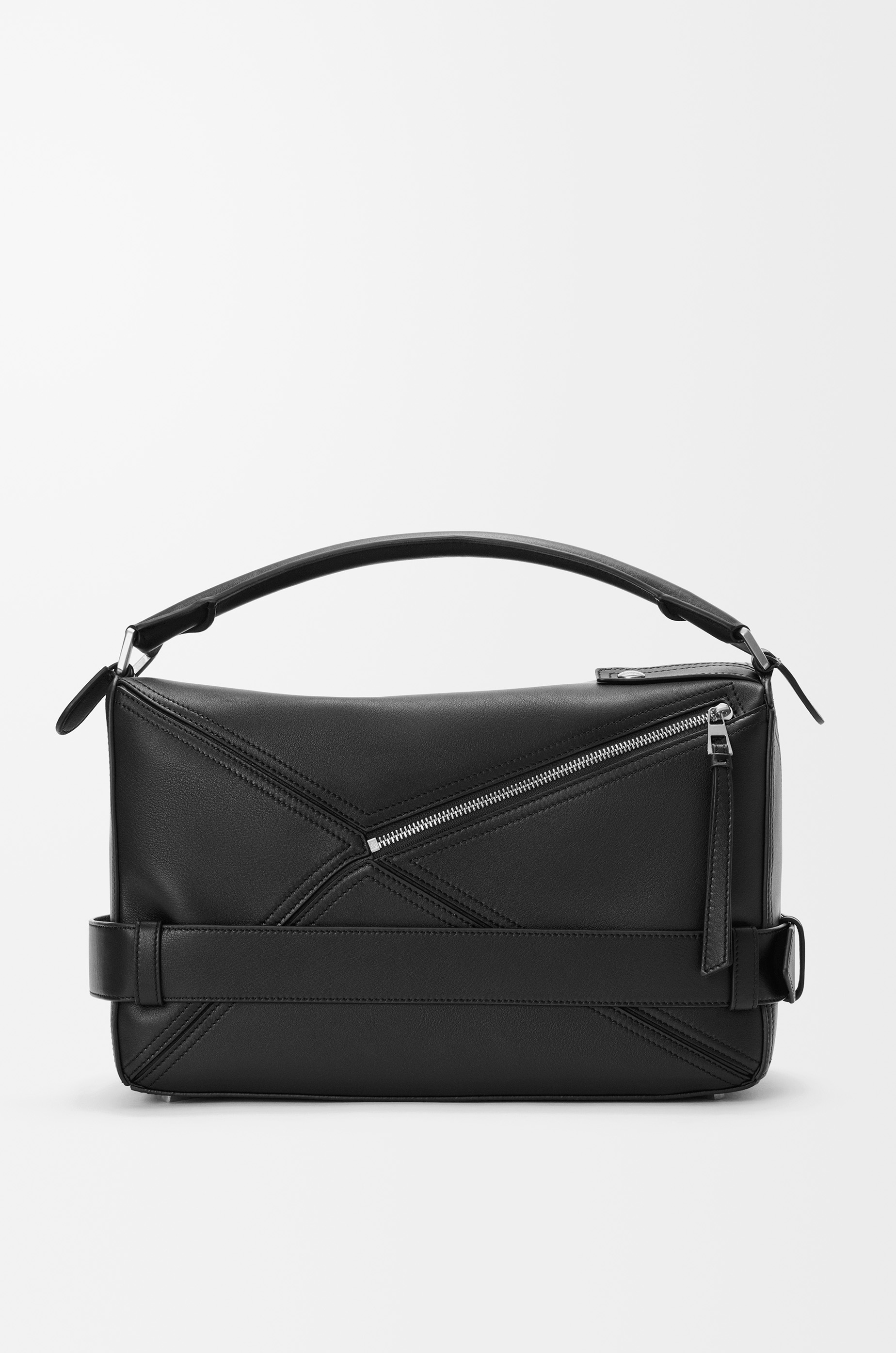 Large Puzzle Biker bag in shiny calfskin - 6