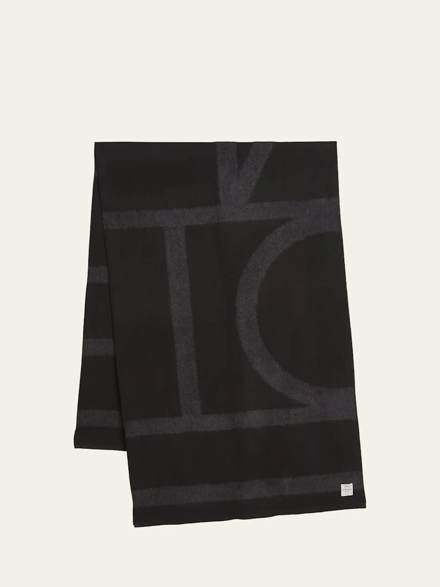 Monogram Twill Scarf - 1