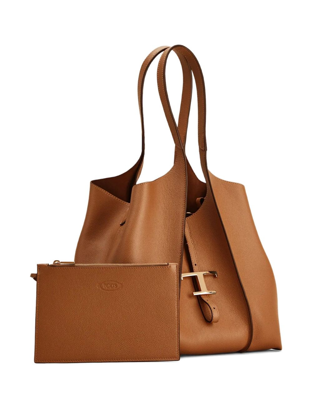 small T Timeless leather shoulder bag - 2
