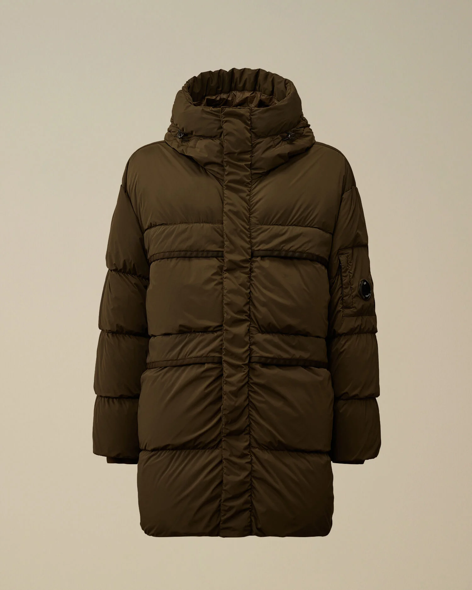 Nycra-R Long Hooded Down Jacket - 1