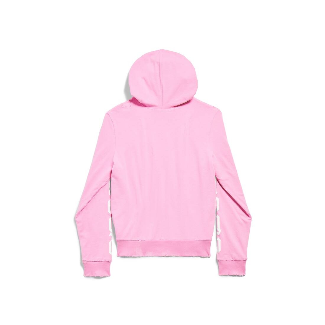 Women's Nologo Zip-up Hoodie Small Fit in Light Pink/white - 6