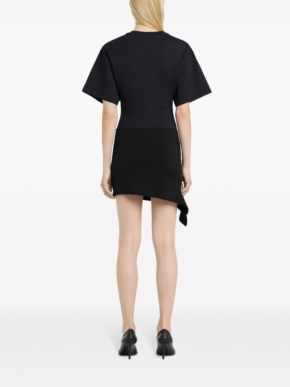 loop-knit mini skirt - 4