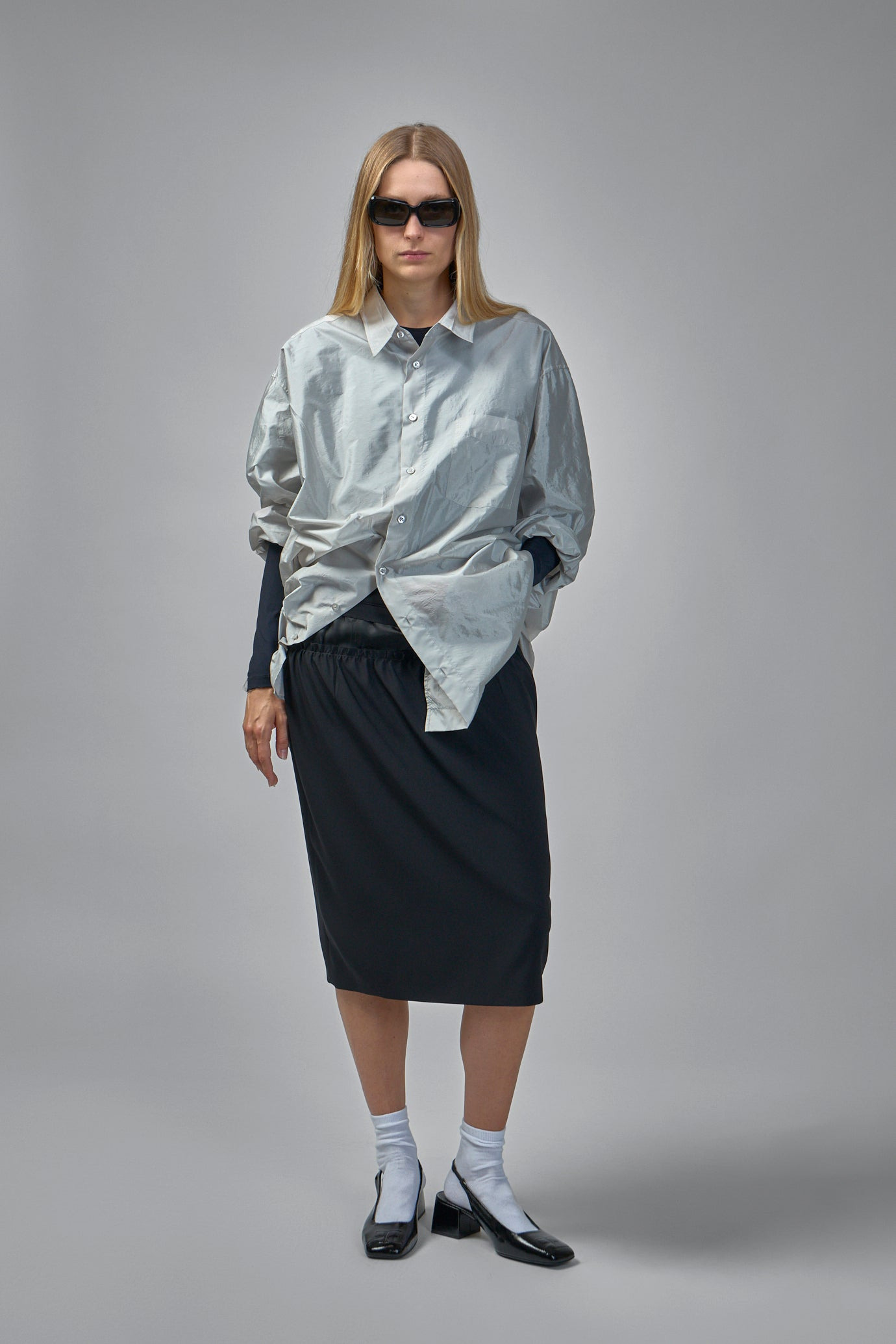 Four-stitch Detailed Shirt - 2