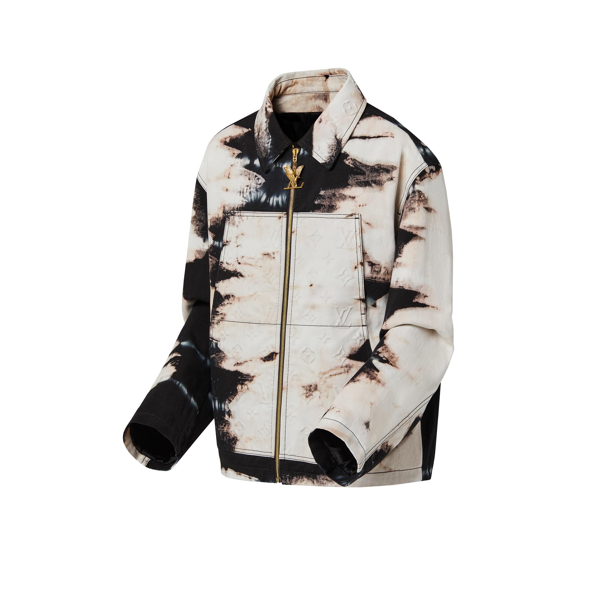 Tie-Dye Workwear Denim Jacket - 2