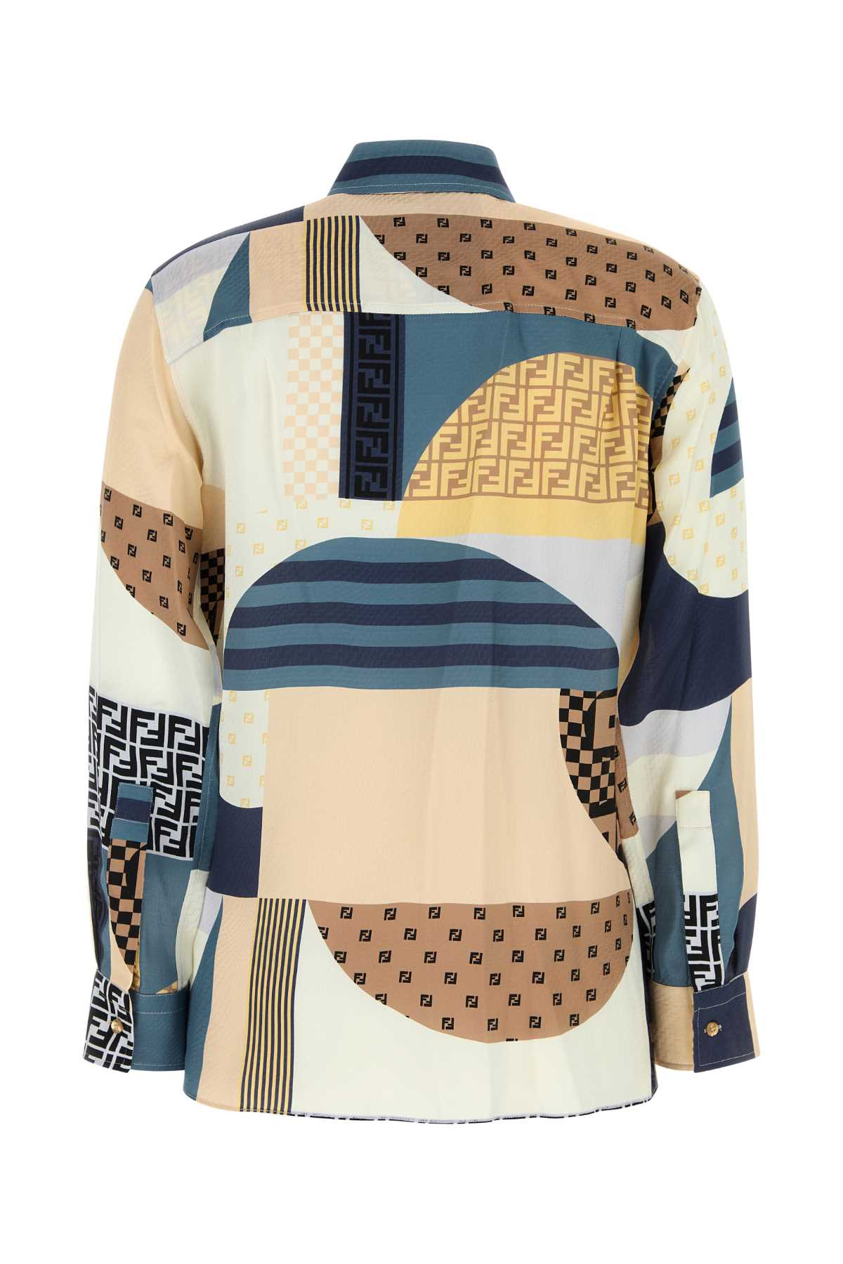 Fendi Women Printed Silk Shirt - 2