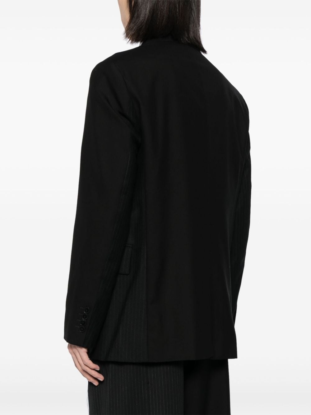 pleated tailored blazer - 4