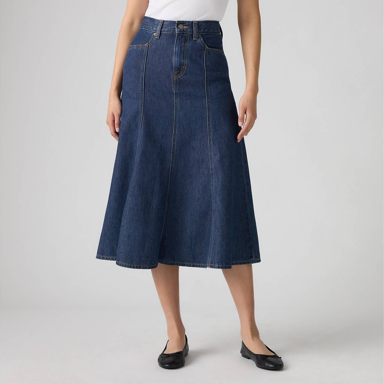 FIT AND FLARE SKIRT - 6