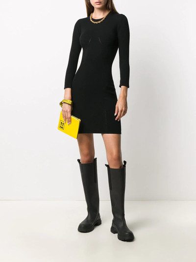 DSQUARED2 long-sleeve knitted dress outlook