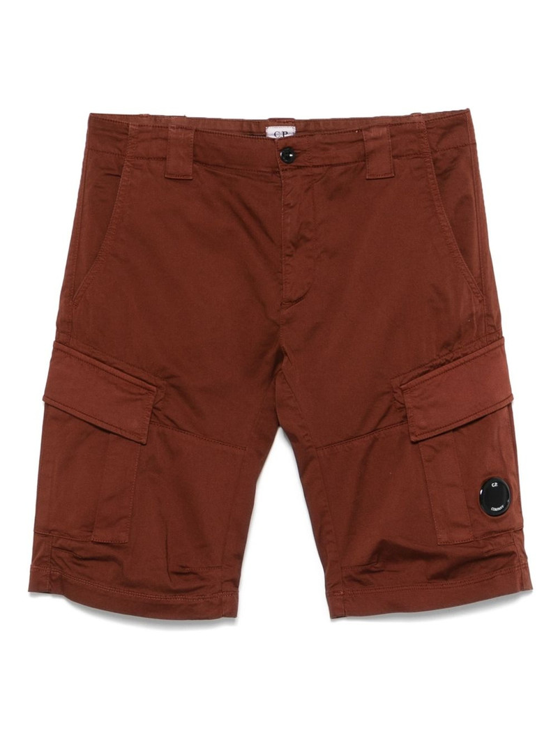 satin cargo shorts 1