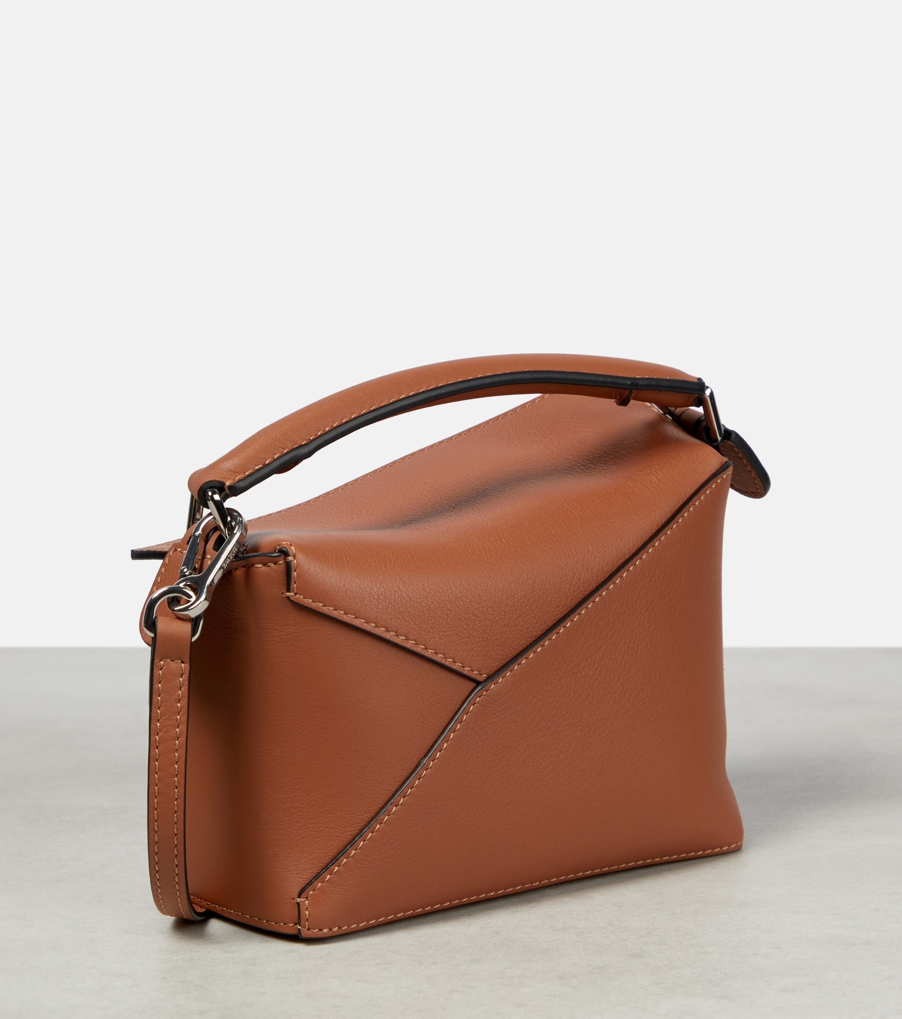 Puzzle Mini leather shoulder bag - 4