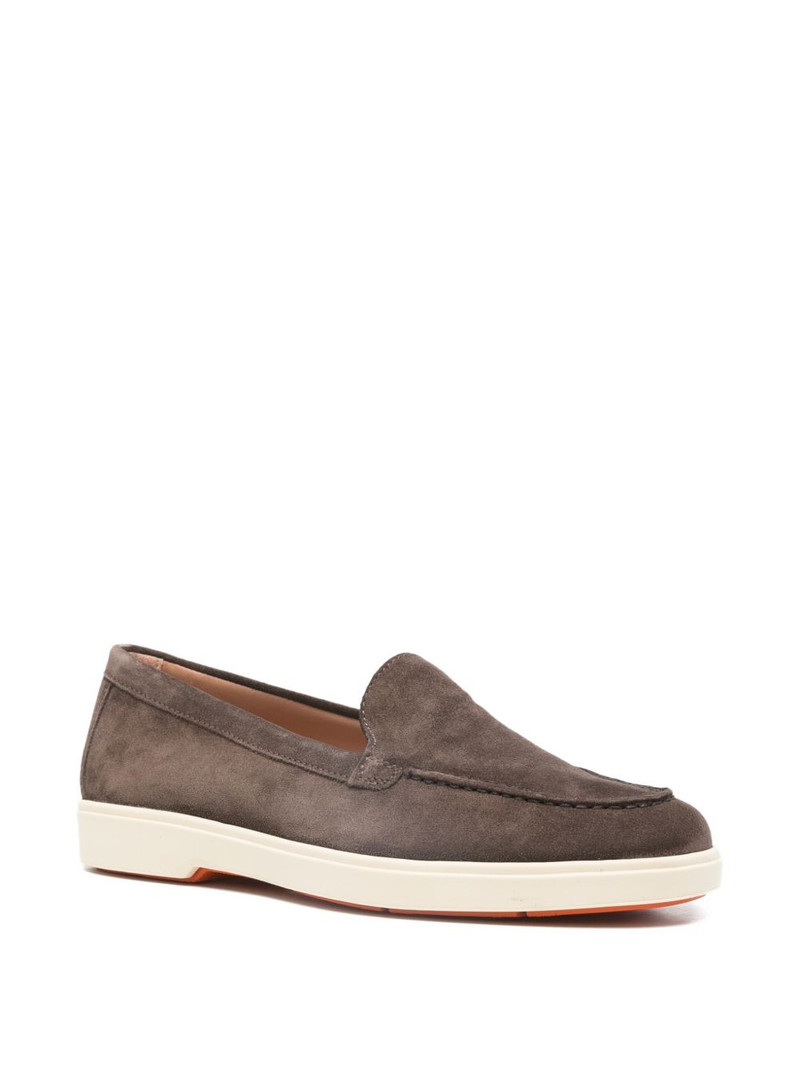 Santoni Yalta round-toe loafers outlook