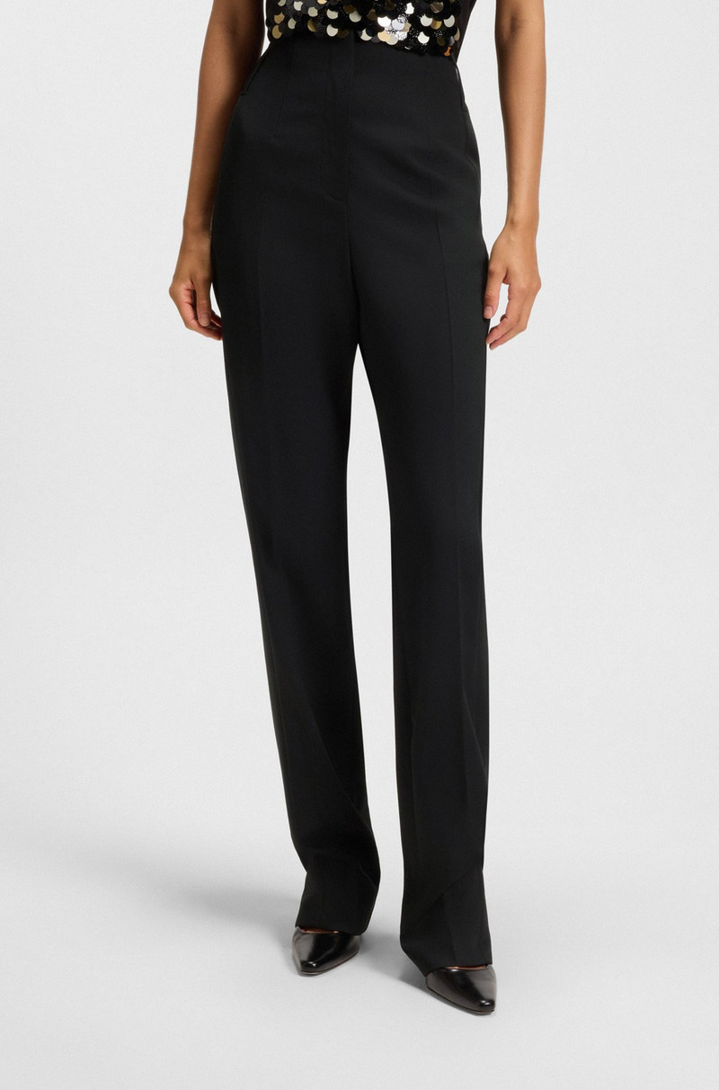 REGULAR-FIT TUXEDO TROUSERS IN VIRGIN-WOOL TWILL 2