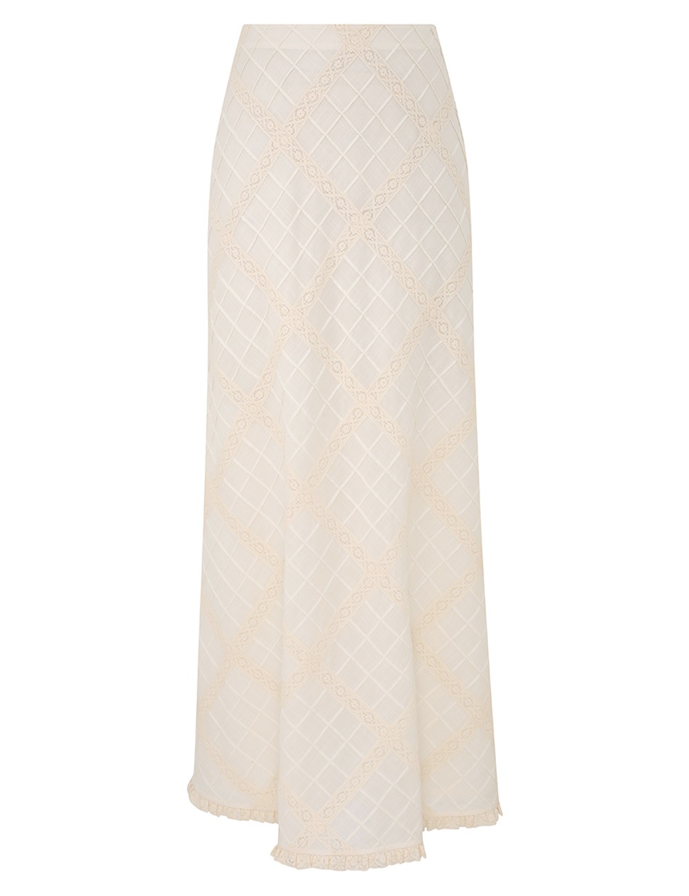 【Zimmermann】TALLOW LACE TRIM BIAS レーストリム スカート Zimmermann TALLOW LACE TRIM BIAS SKIRT | REVERSIBLE