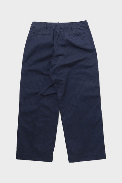 BEAMS PLUS MIL Trousers Herringbone - Navy outlook