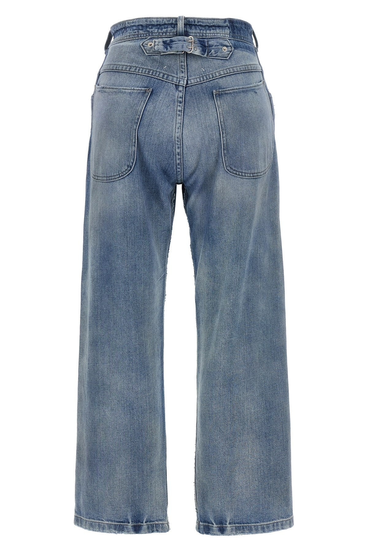 Maison Margiela Women Buckle Jeans - 3