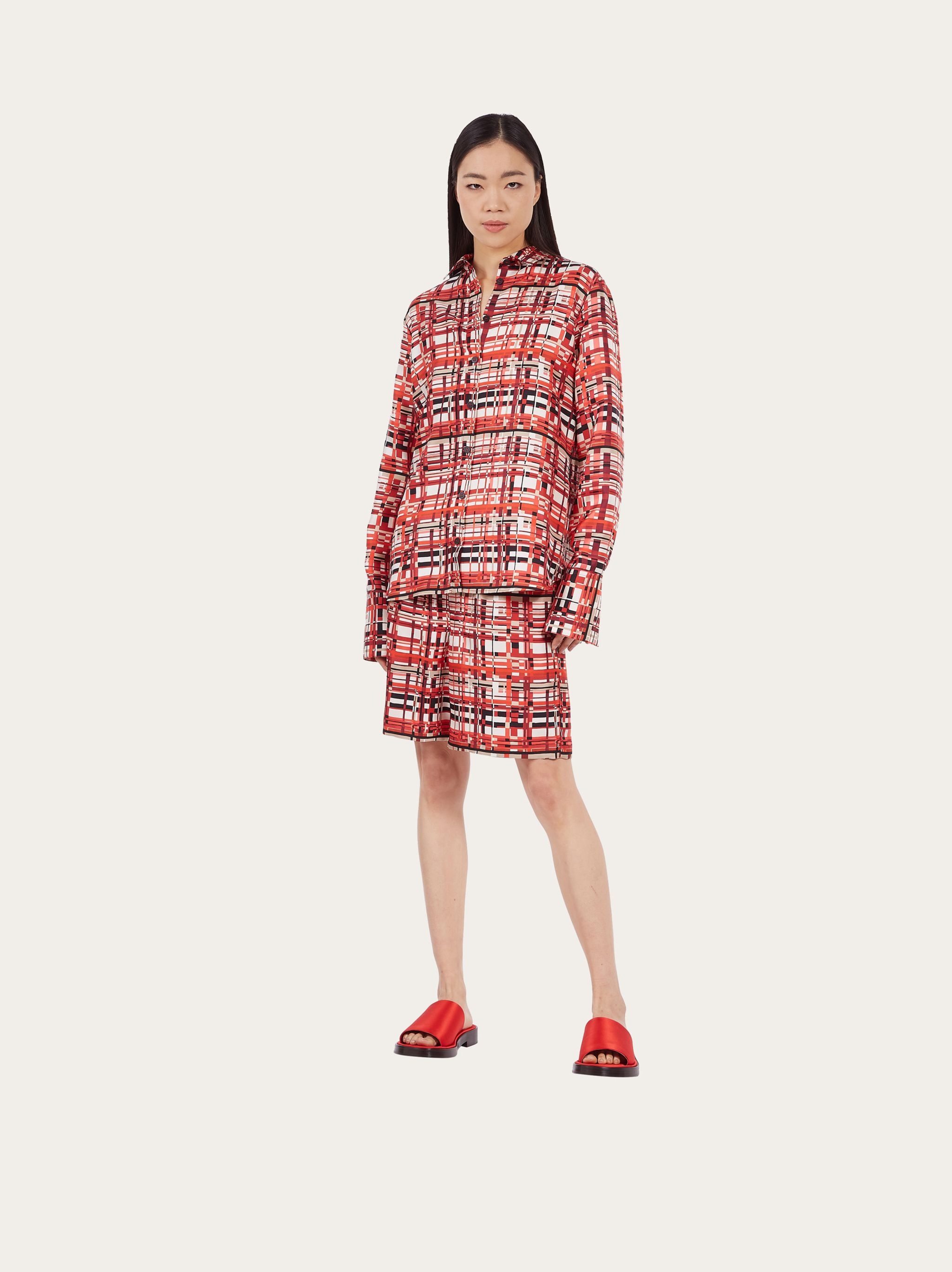 Long sleeved check shirt - 5