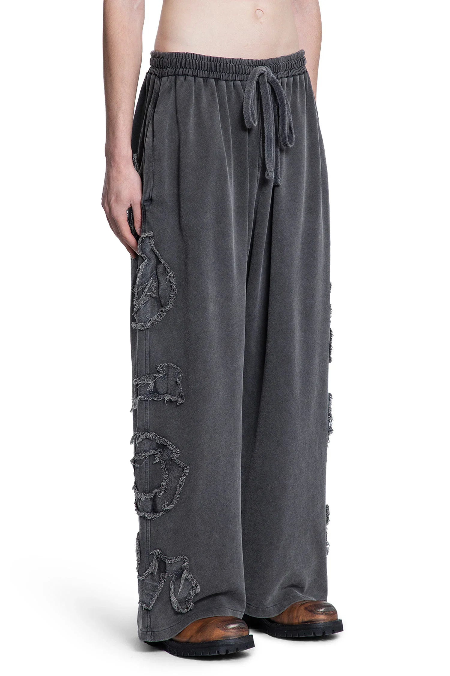 Garment-Dyed-Goth-Logo-Sweatpants - 2