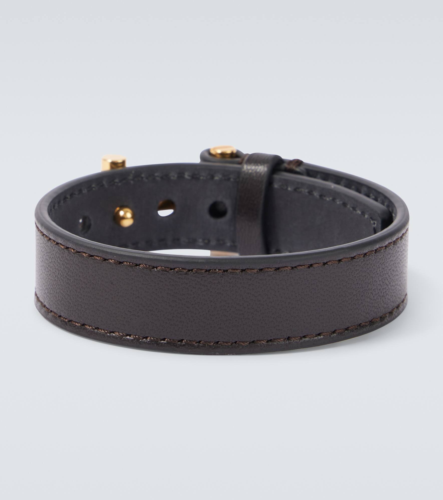 T leather bracelet - 4