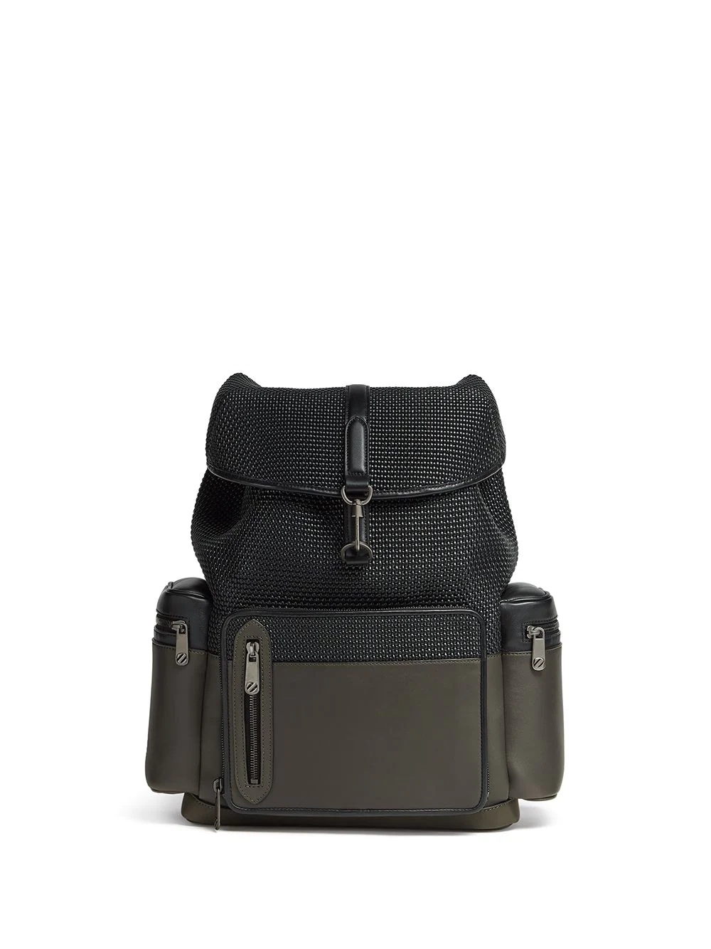 Pelletessuta panelled backpack - 1