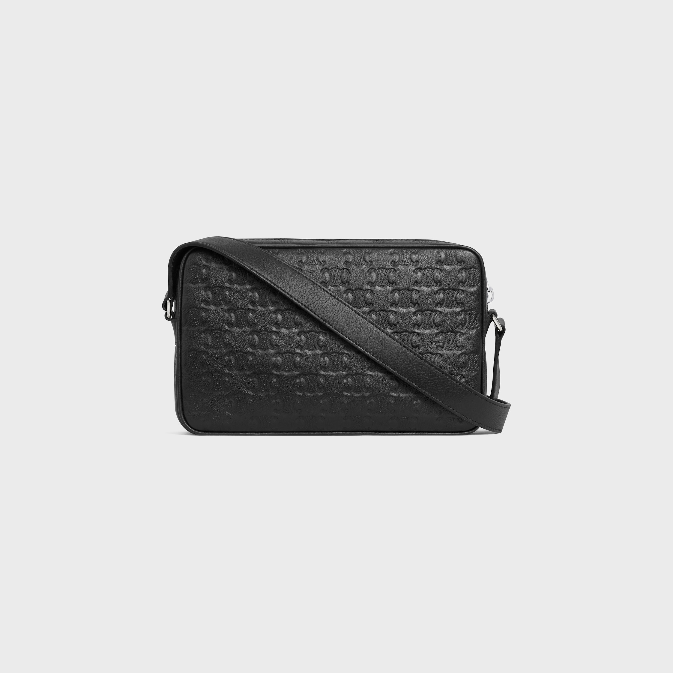 Medium messenger in Calfskin with triomphe embossed - 3