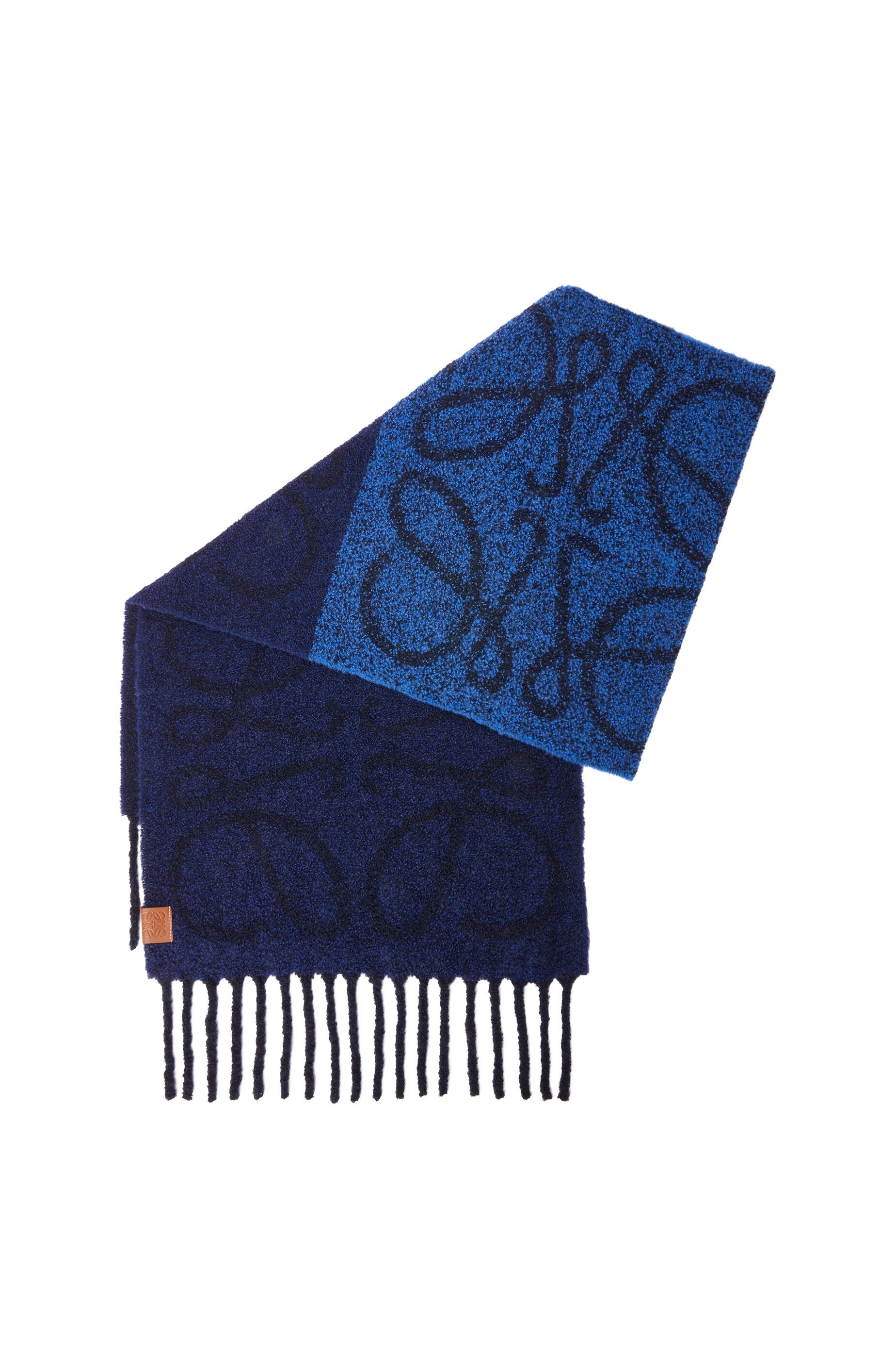 Anagram scarf in alpaca and wool - 2