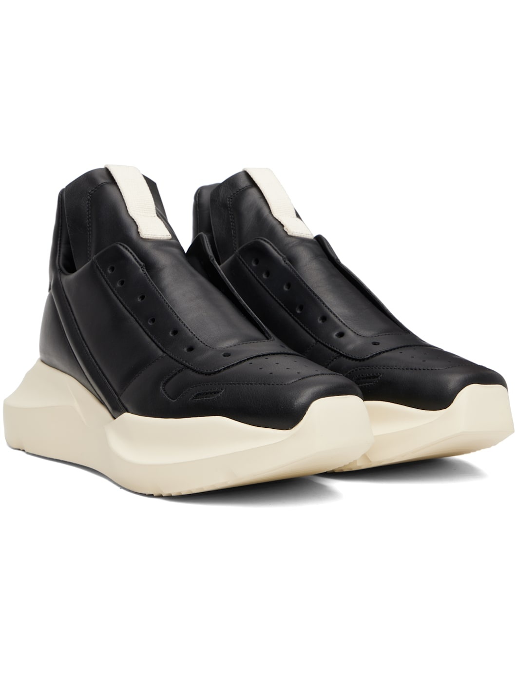 Black & Off-White Concordians Geth Runner Sneakers - 4