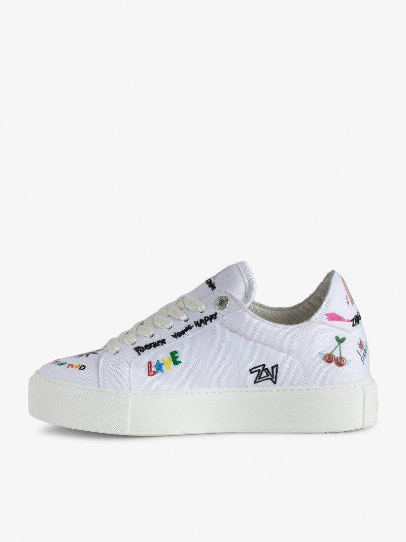 Zadig & Voltaire ZV1747 La Flash Chunky Low-Top Trainers outlook