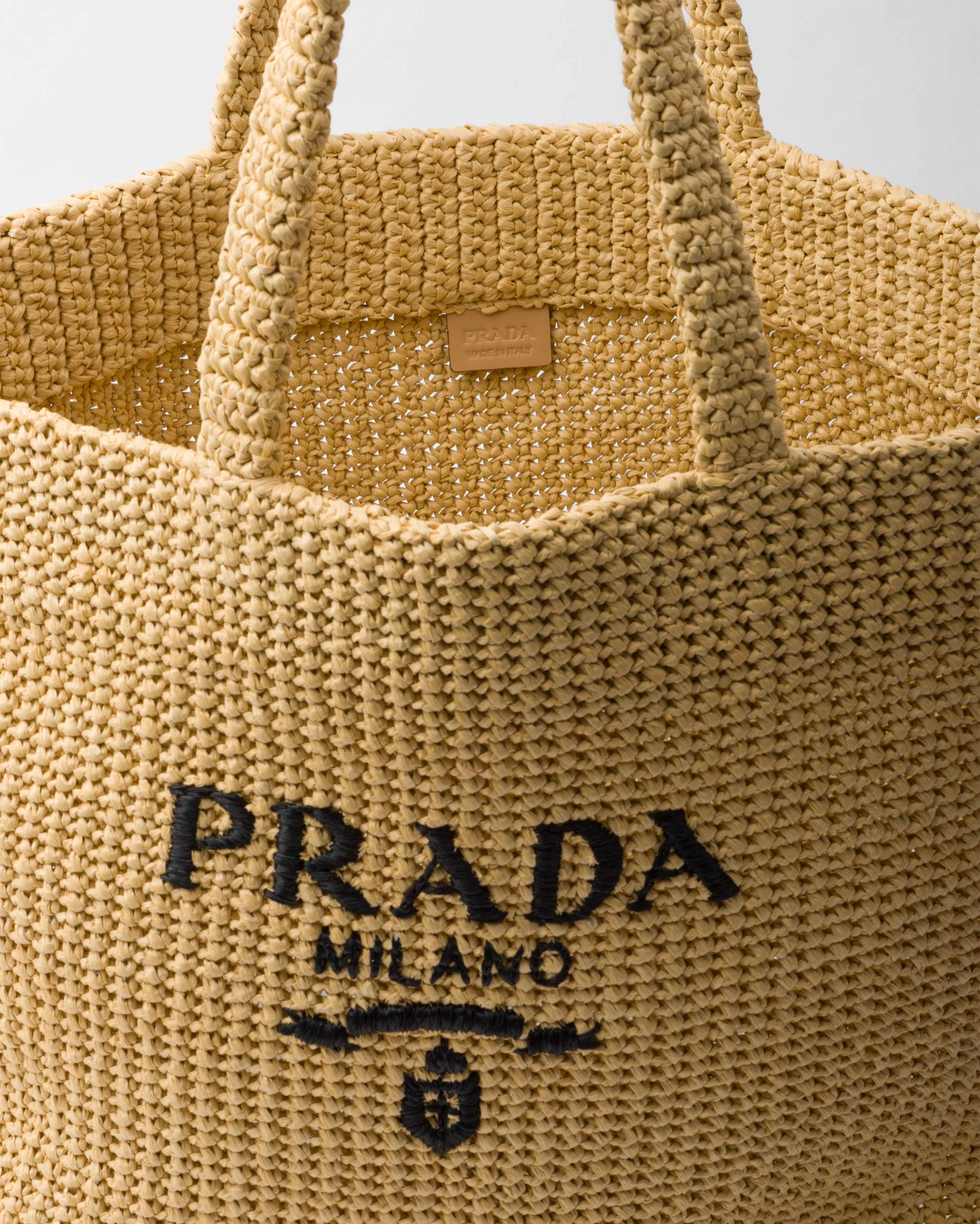 Woven fabric tote bag - 4