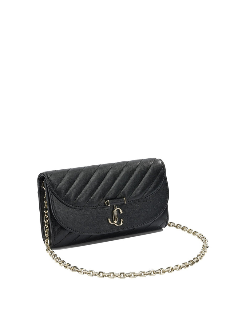 JIMMY CHOO Wallets & Card Holders Black outlook