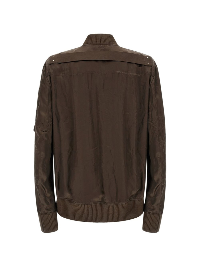 Rick Owens Classic Flight zip-up bomber jacket outlook