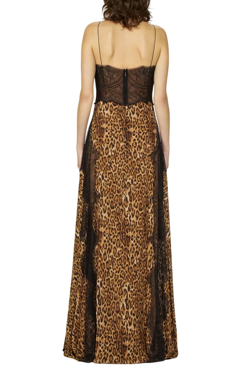 KAJA LEOPARD PRINT GOWN - 3