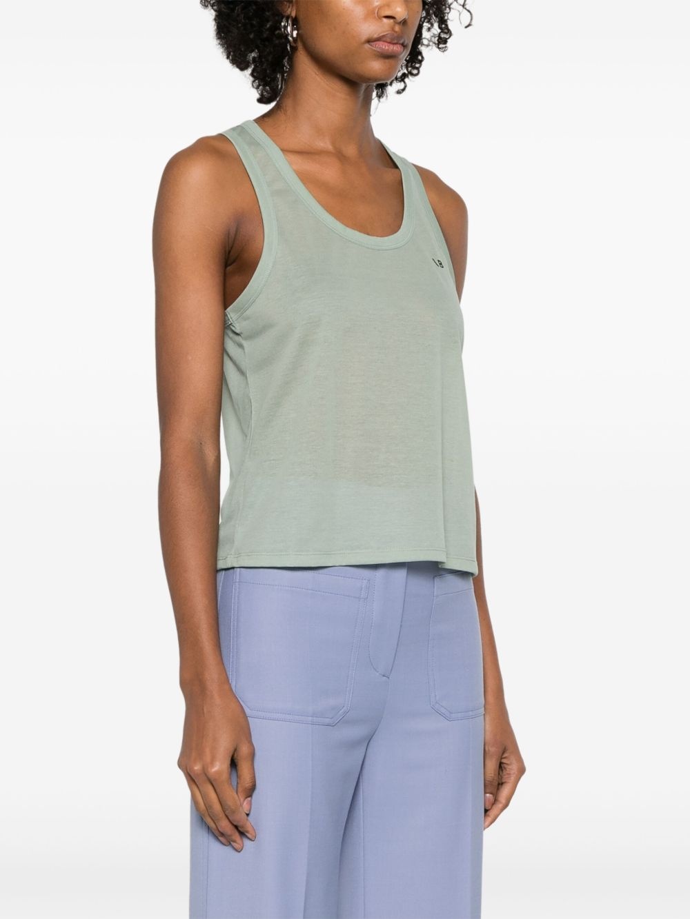 crepe tank top - 3