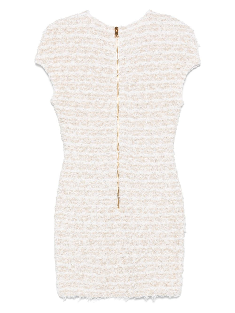 Balmain Women Tweed Mini Dress - 2