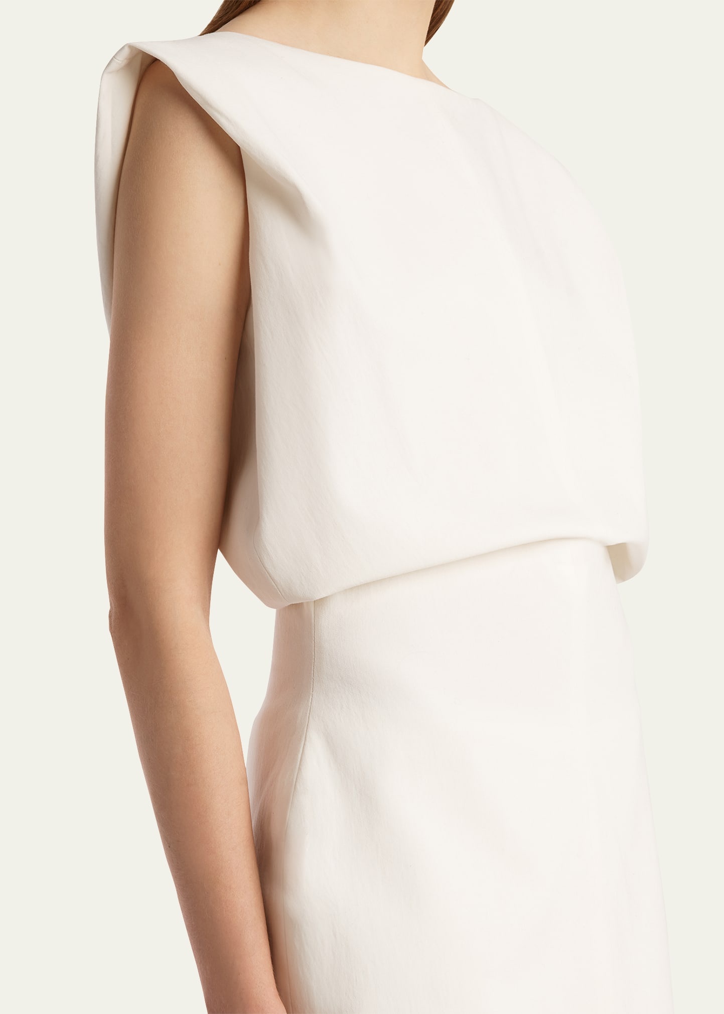 Toma Sleeveless Silk Mini Dress - 3