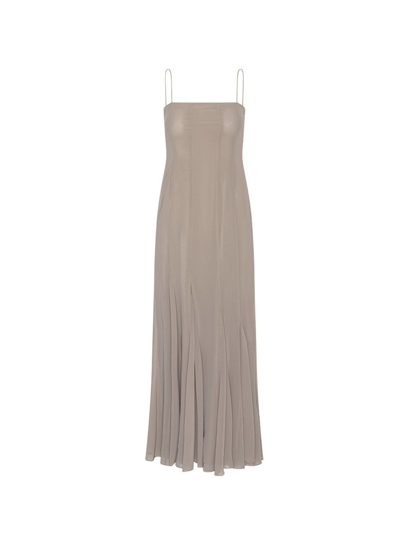 chiffon strap maxi dress 1
