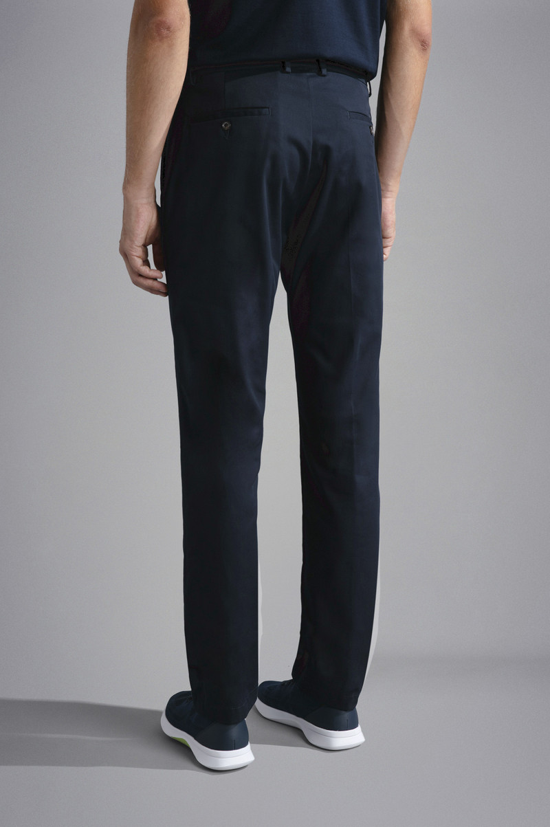 COTTON STRETCH CHINO TROUSERS 3