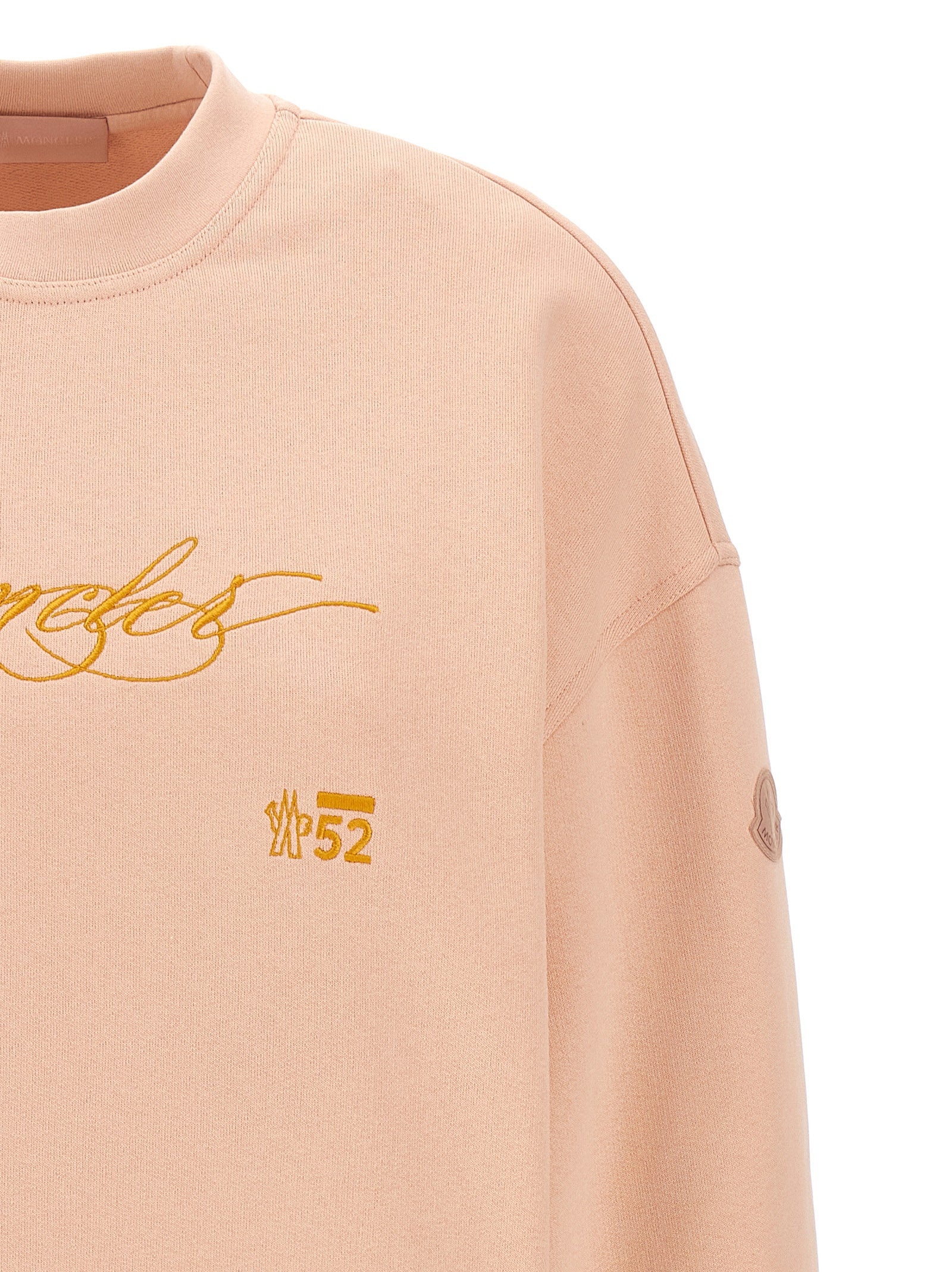 Embroidery Sweatshirt Pink - 3