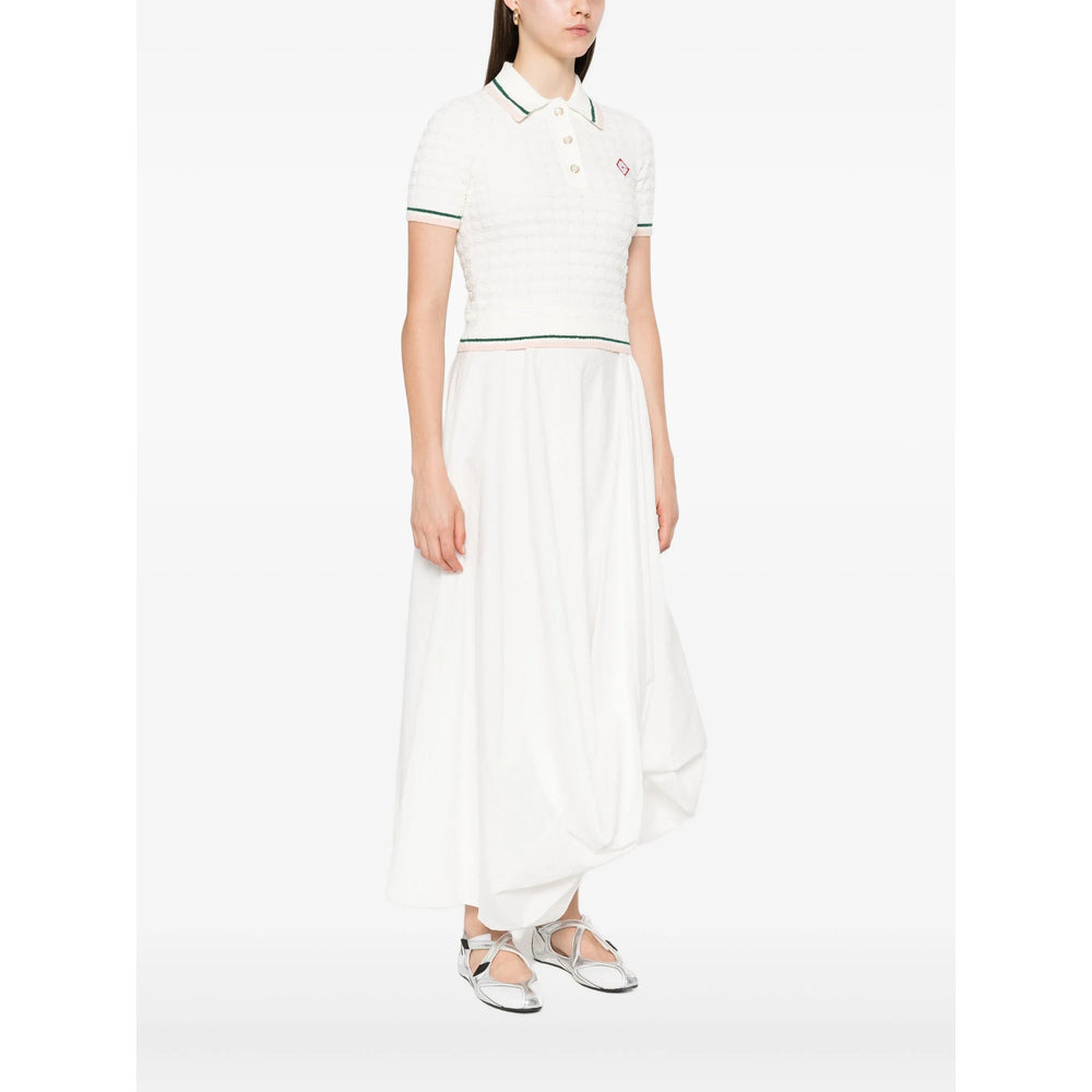 Casablanca White Tops - Polo Tops Women - 5